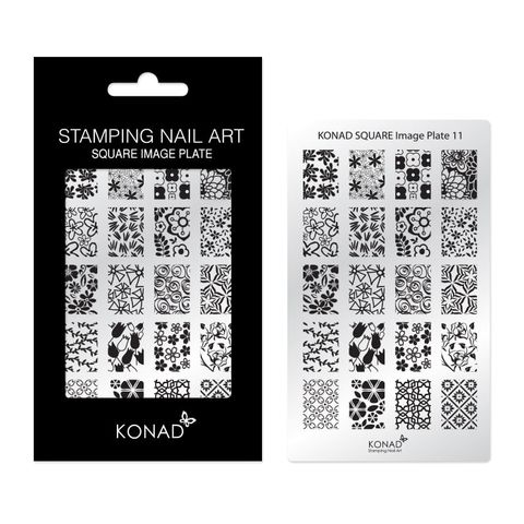 Konad Nail Art 方型圖案版 - sq011