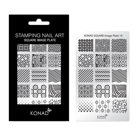 Konad Nail Art 方型圖案版 - sq014