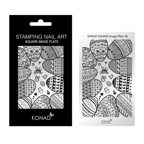 Konad Nail Art 方型圖案版 - sq016