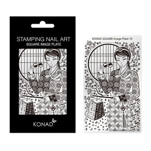 Konad Nail Art 方型圖案版 - sq019