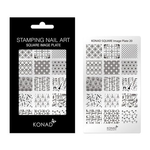 Konad Nail Art 方型圖案版 - sq020