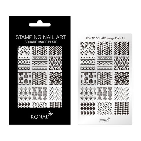 Konad Nail Art 方型圖案版 - sq021