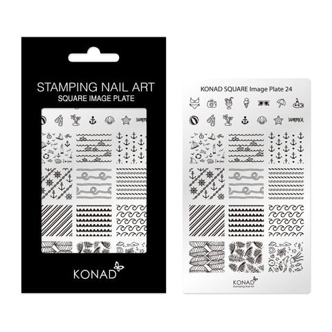 Konad 方型圖案版-sq024