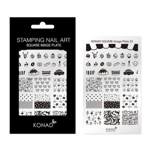 Konad Nail Art 方型圖案版 - sq025