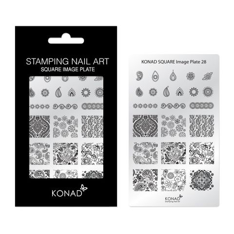 Konad Nail Art 方型圖案版 - sq028