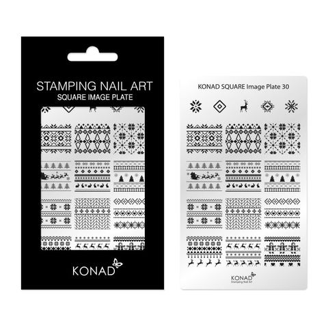 Konad Nail Art 方型圖案版 - sq030