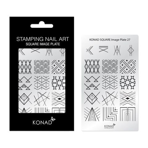 Konad Nail Art 方型圖案版 - sq027