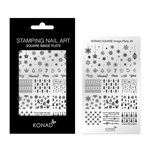 Konad Nail Art 方型圖案版 - sq029