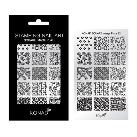 Konad Nail Art 方型圖案版 - sq032