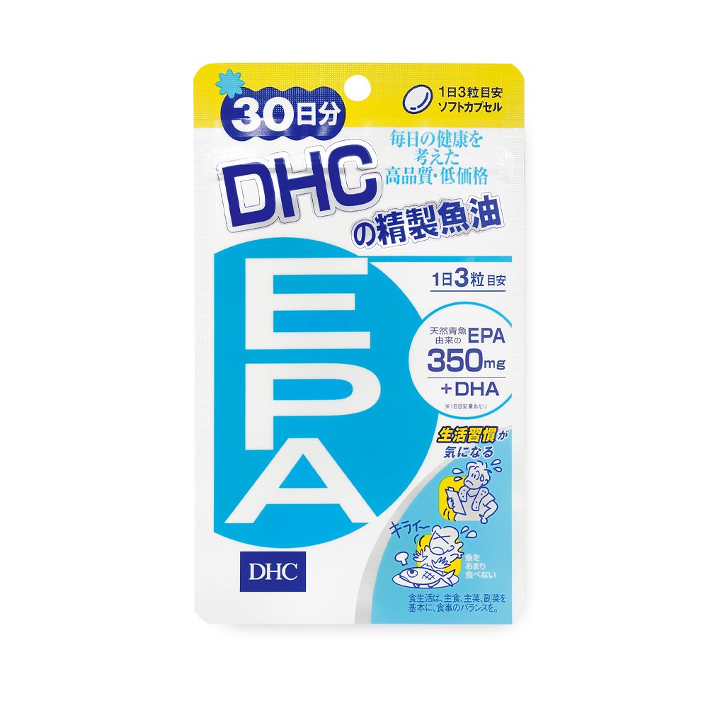 DHC》精製魚油EPA (30日份/90粒) - PChome 24h購物