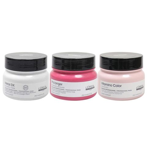 Loreal 萊雅 絲漾博 飽和護色髮膜 甦活髮韌髮膜 吸金喚彩髮膜 250ml 護髮膜 髮膜(任選1入)