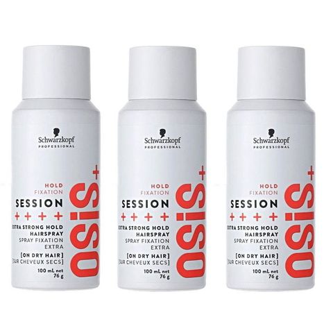 SCHWARZKOPF 施華蔻 OSIS黑炫風特強定型霧 100ml*3入