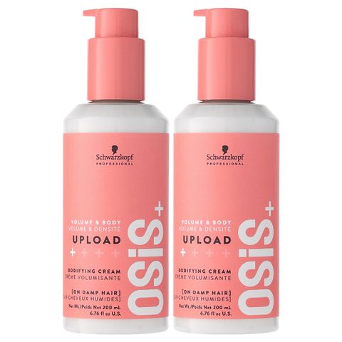 SCHWARZKOPF 施華蔻 OSIS+ Upload 隨意造型護 200ml(2入組)