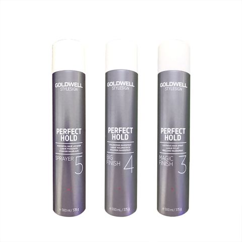 GOLDWELL 歌薇 完美定型 3號晶光噴霧/4號噴霧/5號噴霧 500ml (任選1入) 定型噴霧