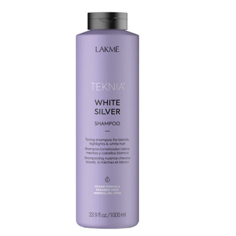 LAKME 萊肯  TEKNIA白銀洗髮精1000ml