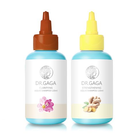 GaGa 量身訂做 精華液 水狀洗髮精露(淨衡+育髮) 120mlx2