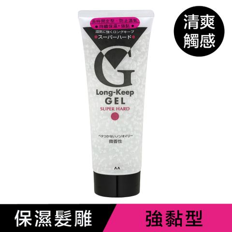 GATSBY 必喜麗 長效保濕透明髮雕(強黏) 225g