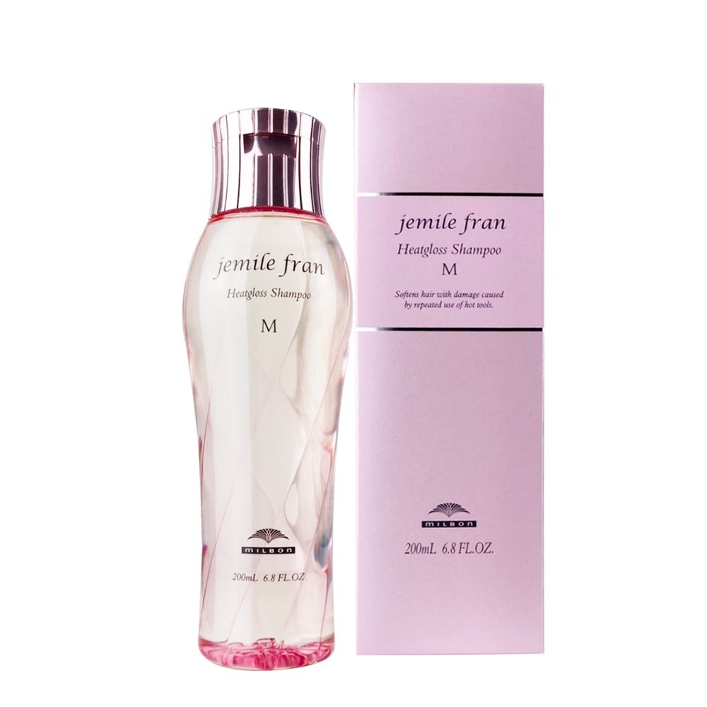 Milbon 哥德式   Jemile Fran 熱光感洗髮精M(一般髮) 200ml【效期25/03】