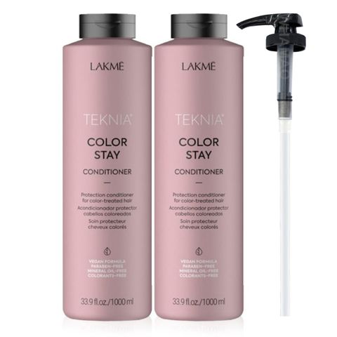 LAKME 出色洗髮精1000mlX2(含專用壓頭X1)(上班日天天宅配出貨)