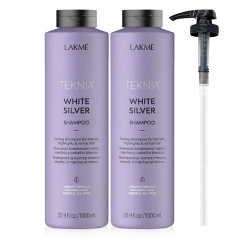 LAKME 萊肯 矯色洗髮精1000mlX2(含專用壓頭X1)(上班日天天宅配出貨)