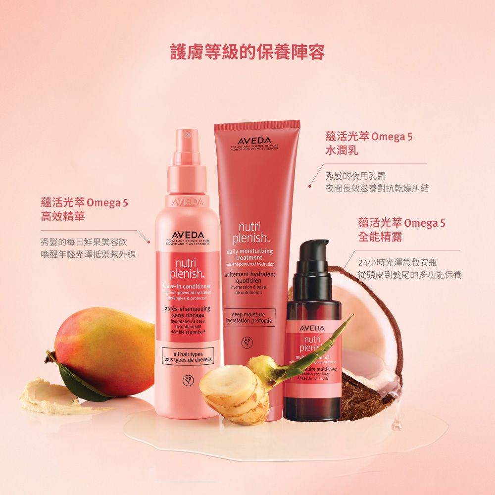 AVEDA 蘊活光萃洗潤組