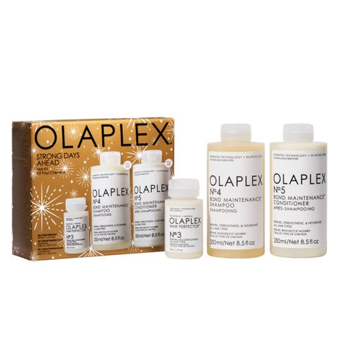 OLAPLEX 歐啦 髮質革新金三角禮盒組(N3 50ml+N4 250ml+N5 250ml)