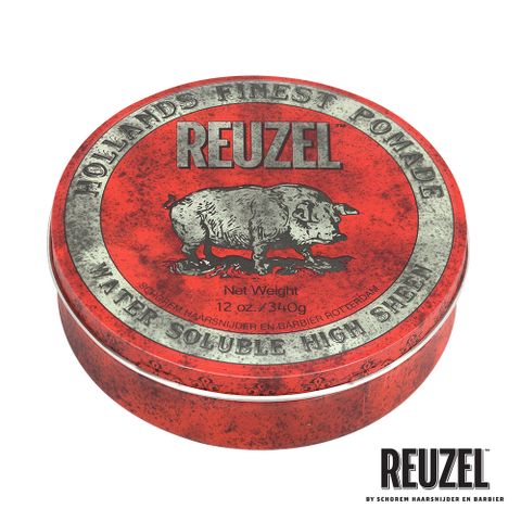 REUZEL Red Pomade 紅豬中強水性髮油 340g