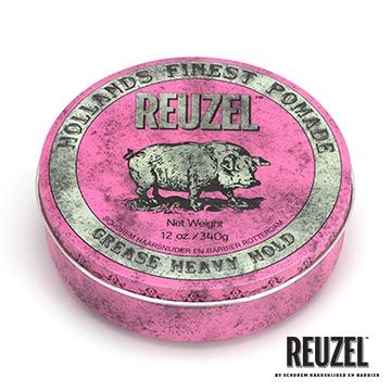 REUZEL Pink Pomade Grease 粉紅豬超強髮油 340g