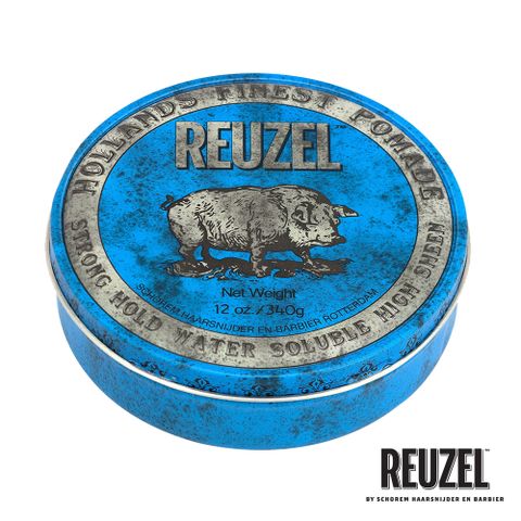 REUZEL Blue Pomade 藍豬超強水性髮油 340g
