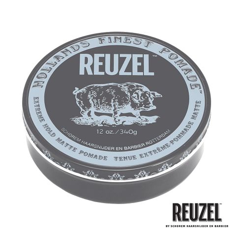 REUZEL Extreme Hold Matte Pomade 灰豬極強水泥級無光澤髮蠟 340g