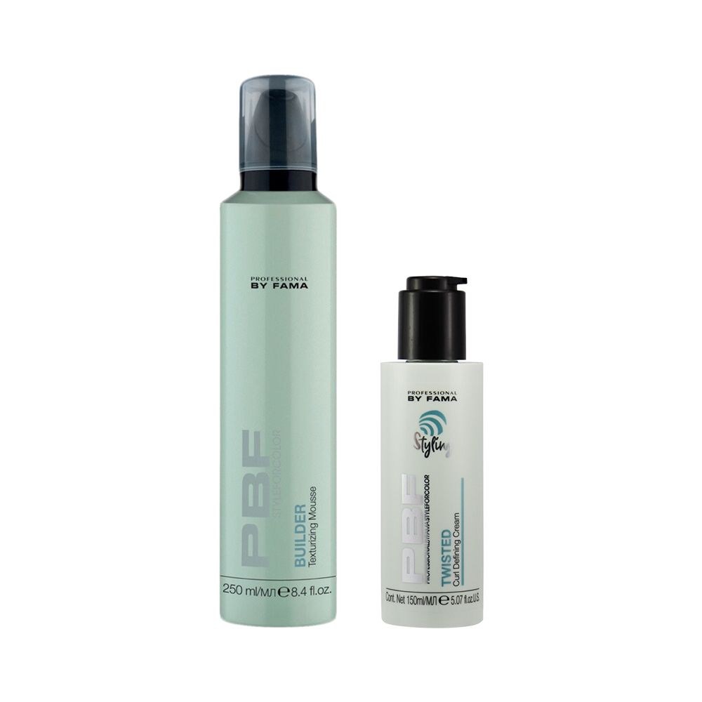 BY FAMA 髮瑪   乒乓球250ml / QQ乳150ml (任選一入) 捲髮 慕斯 造型乳