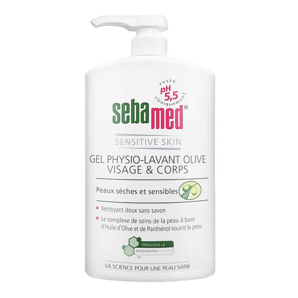  【SEBAMED】PH5.5橄欖潔膚露(壓頭版) 1000ml x2入