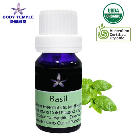 Body Temple 身體殿堂 有機羅勒(Basil)芳療精油10ml