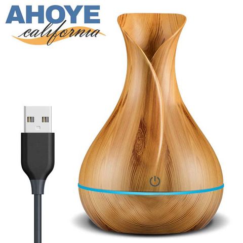【Ahoye】木紋水氧機130mL(USB供電) 加濕器 香薰機