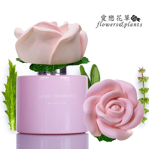 Flowers&Plants 愛戀花草 居家香氛擴香精油 350ML(贈山茶花擴香石+鑽石擴香瓶)