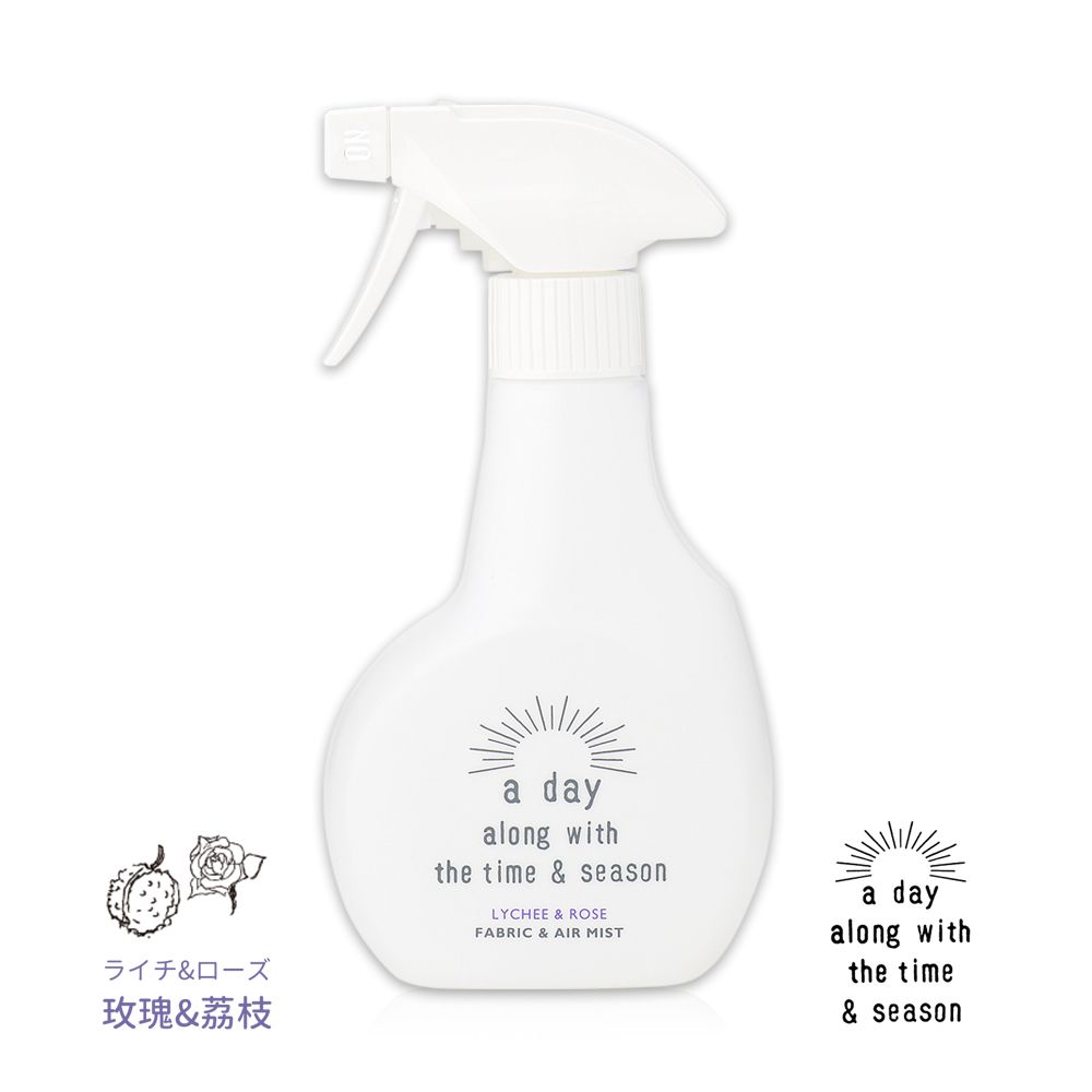  A day 空間織品香氛噴霧(玫瑰&荔枝)(300ml/瓶)