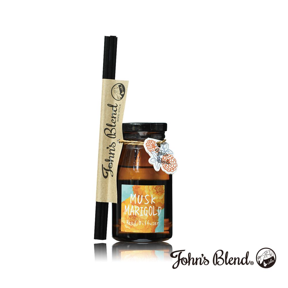 JohnsBlend 日本Johns Blend 室內香氛擴香瓶140ml 麝香金盞花