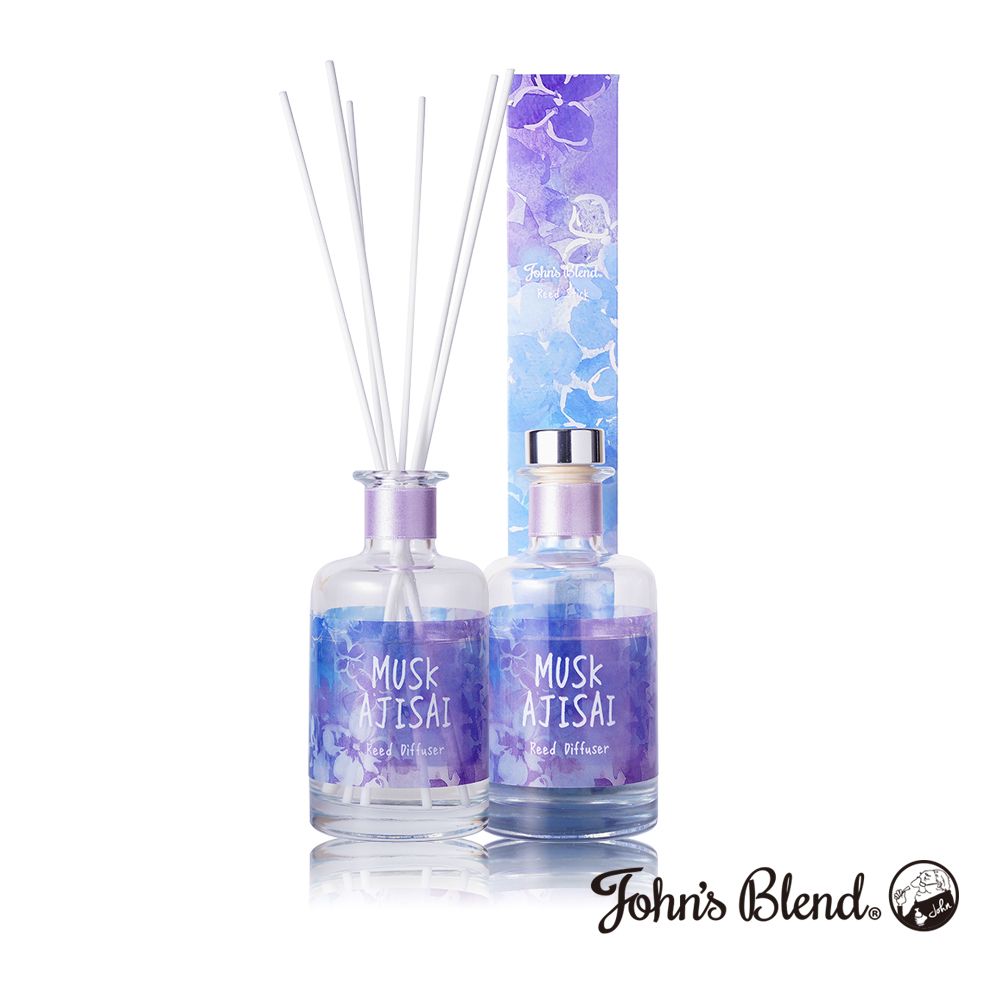 John's Blend 日本Johns Blend 室內香氛擴香瓶(160ml/瓶)(繡球花)