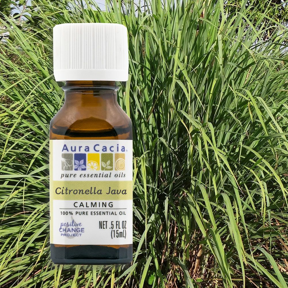 Aura cacia 卡希雅 美國進口 香茅原萃精油6瓶優惠組(15mL x 6)