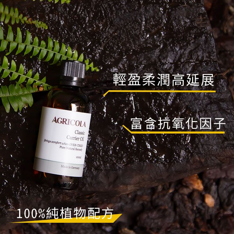 Agricola 植物者 -經典玫瑰果複方基礎油-100ml - 德國製造原裝進口 純植物基底油