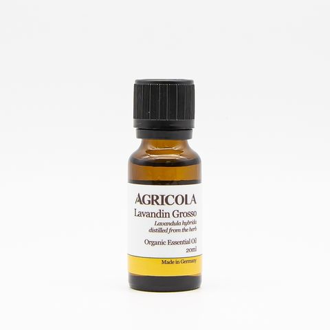 Agricola 植物者 -葛羅索醒目薰衣草精油(20ml/歐盟有機認證)- 德國原裝進口 純植物萃取天然擴香