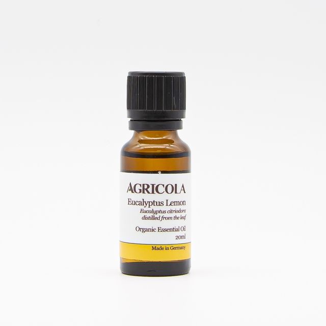 Agricola 植物者 -檸檬尤加利精油(20ml/歐盟有機認證)- 德國原裝進口 純植物萃取天然擴香