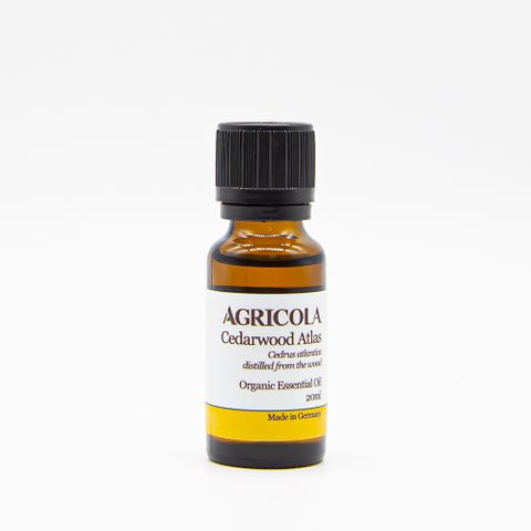 Agricola 植物者 -大西洋雪松精油 (20ml/歐盟有機認證)- 德國原裝進口 純植物萃取天然擴香