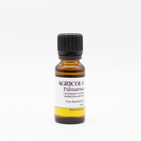 Agricola 植物者 -玫瑰草精油(20ml/歐盟有機認證) - 德國原裝進口 純植物萃取天然擴香