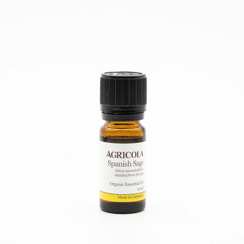 Agricola 植物者 -有機西班牙鼠尾草精油(10ml/歐盟有機認證)- 德國原裝進口 純植物萃取天然擴香