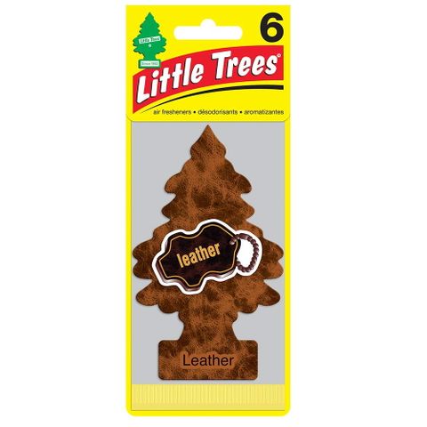 《美國 Little Trees》小樹香片- 皮革香 Leather