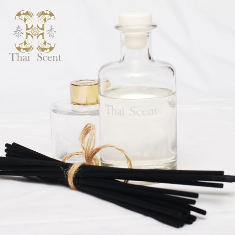 Thai Scent 泰香 ThaiScent 4MM 黑色擴香纖維棒30入(擴香枝)