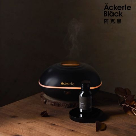 火焰水氧機/超音波香氛噴霧器-黑色(單組)