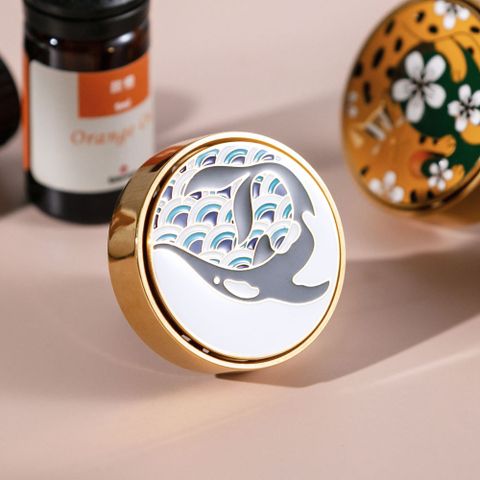 Formosan Creatures 島嶼精靈 - 質感金屬車用擴香-附贈有機精油