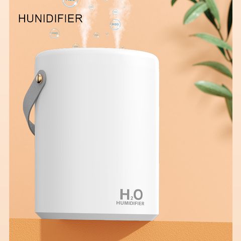 HUMIDIFIER 新款3L霧化水氧機 空氣加濕器 薰香機J35 (冰川白)